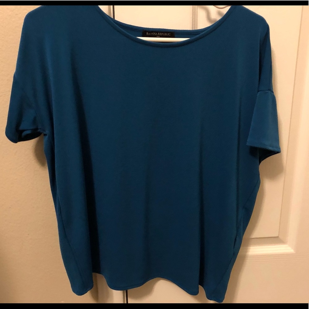 Teal blouse